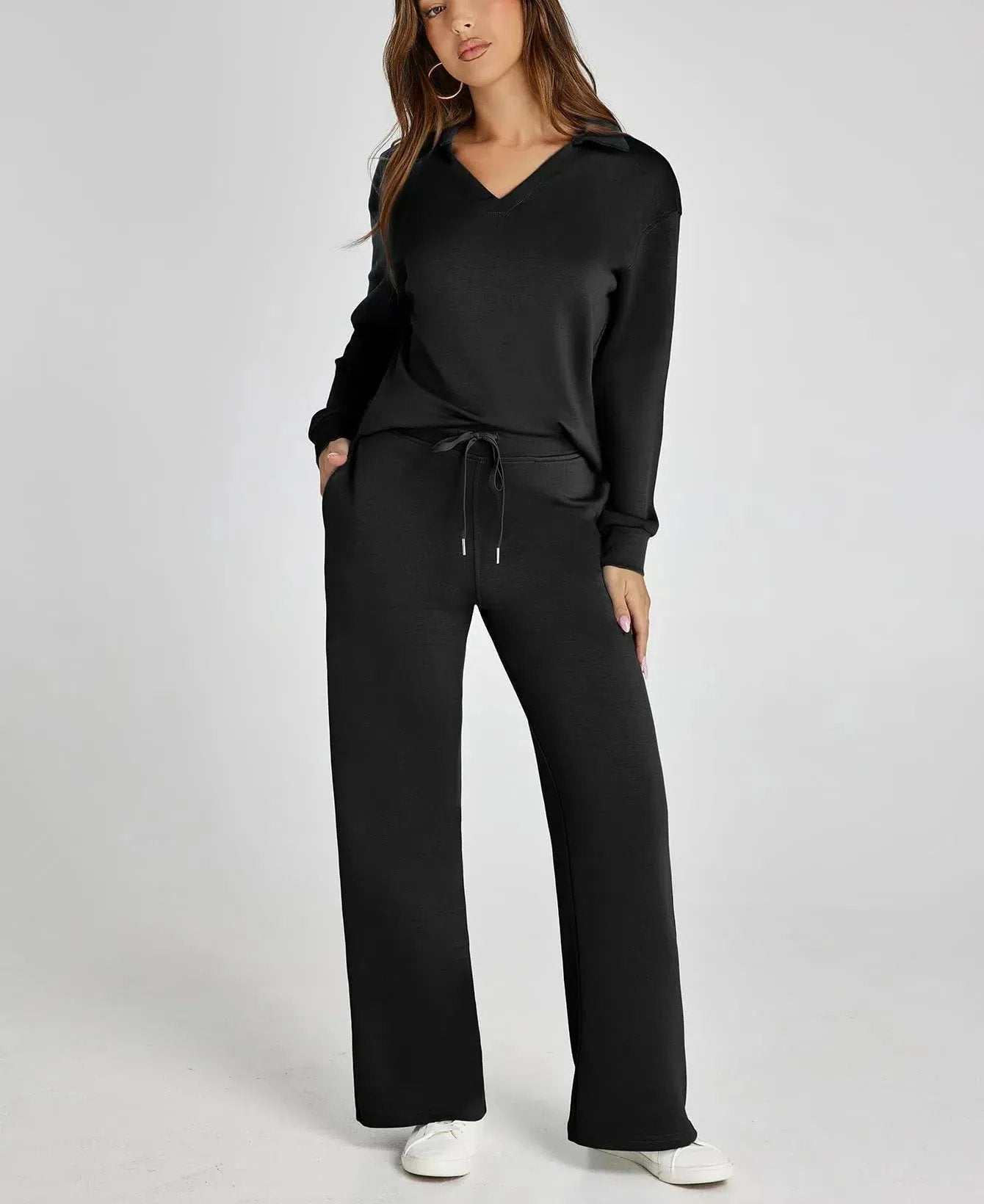 Sweatsuits™ – Dames 2-delige sets, casual outfits met lange mouw sweatsuits [50% korting]