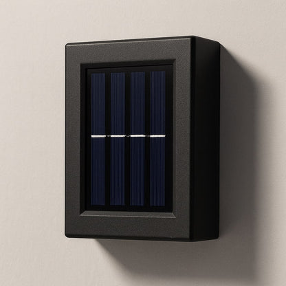 EcoLumen – LED Zonne-energie Wandlampen voor sfeervolle Buitenverlichting [1 + 1 Gratis]