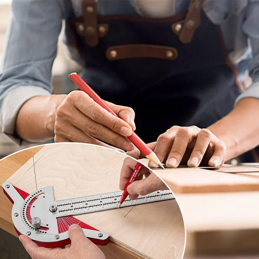 50% Korting | EdgePro™ Precieze Liniaal voor Houtbewerking [Laatste dag korting]
