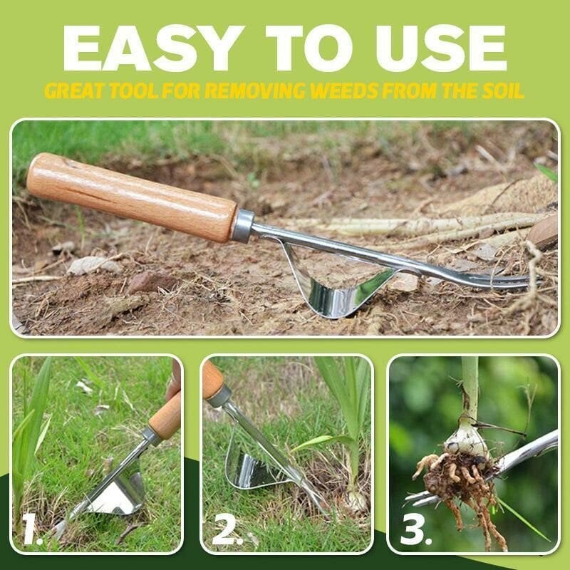 PlantPull™ - Snel en rugvriendelijk onkruid wieden [50% Korting]