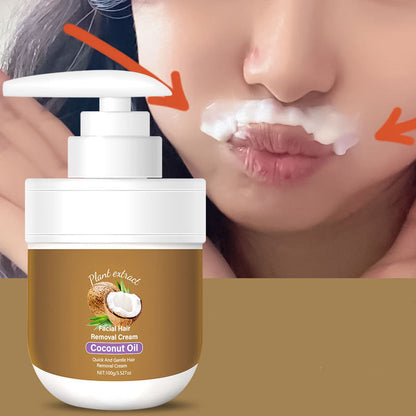 SmoothSilk™ Gezichtsonthaarcrème – Zachte Ontharing voor Gevoelige Huid