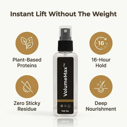 VolumeMax™ – Volume Spray voor Dun Haar | 1+1 Gratis