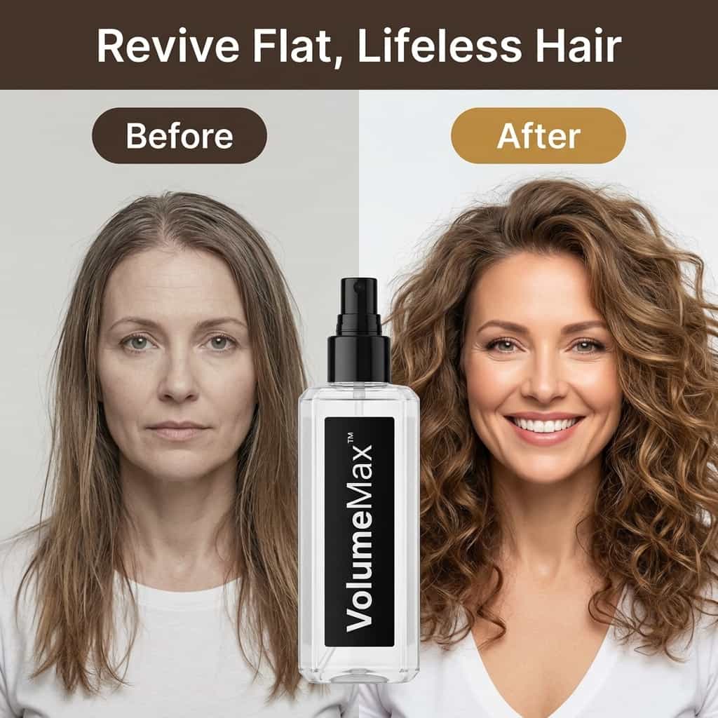 VolumeMax™ – Volume Spray voor Dun Haar | 1+1 Gratis