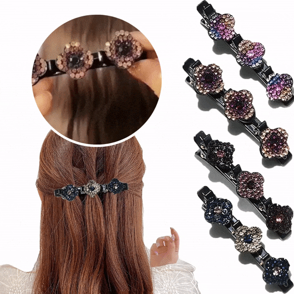 Starry™ – Glinsterende haarclips met kristalversiering voor een sprankelende, elegante glans [1 + 2 Gratis]