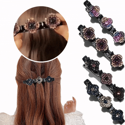 Starry™ – Glinsterende haarclips met kristalversiering voor een sprankelende, elegante glans [1 + 2 Gratis]