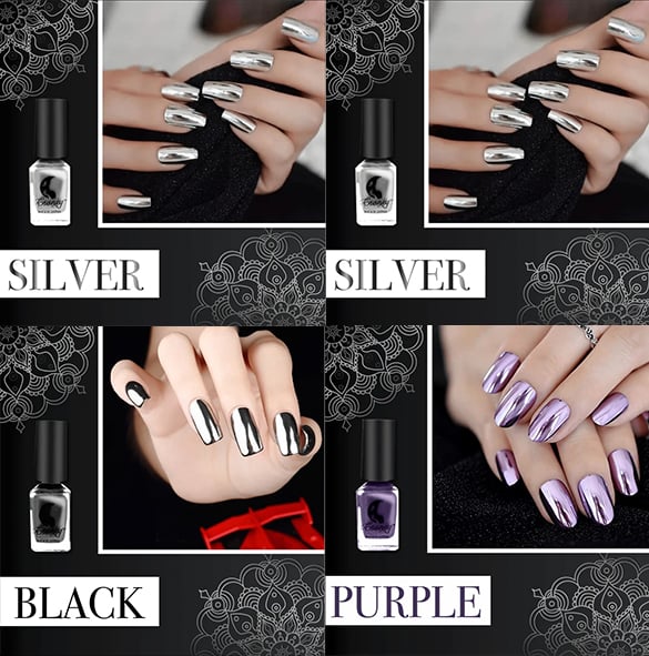 ChromeFX™ – Perfecte chroommanicure in enkele minuten voor glanzende, mooie nagels [1 + 1 Gratis]