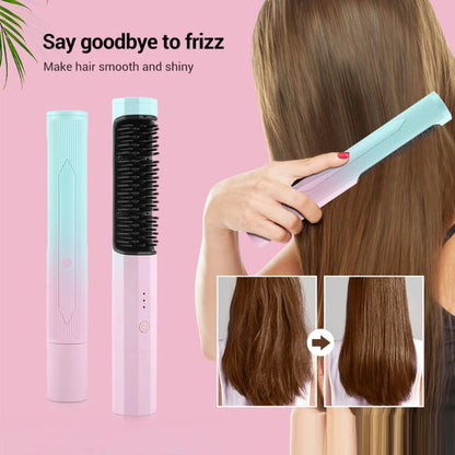 LuxeGlide™ Draadloze Stijltang – Glad & Pluisvrij Haar in 30 Seconden