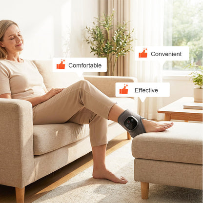 AnkleRelief™ – Enkelmassageband met Warmte & Vibratie voor Enkelpijn