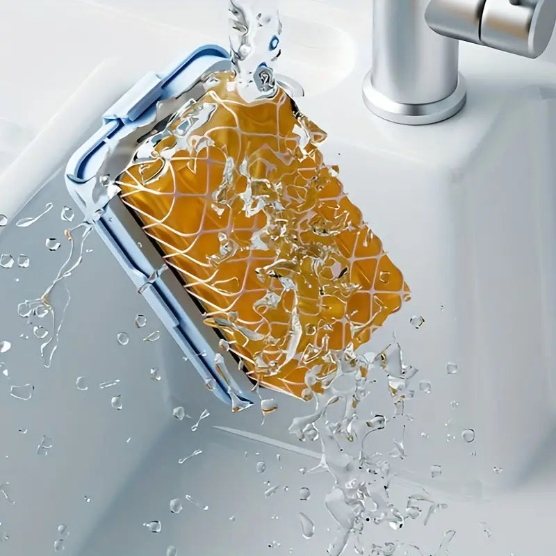 LatherUp™ – 2-in-1 Zeepbakje & Schuimnet, Zeepbesparend & Sneldrogend [1 + 2 Gratis]