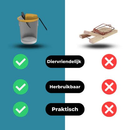 50% Korting | SafeCatch™ – Herbruikbare muizenval voor zacht vangen [Laatste dag korting]