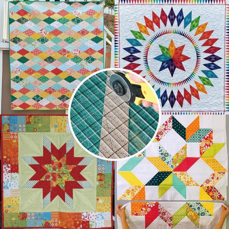 QuiltPro™ – Nauwkeurig Stofsnijgereedschap voor Quilten & Naaien