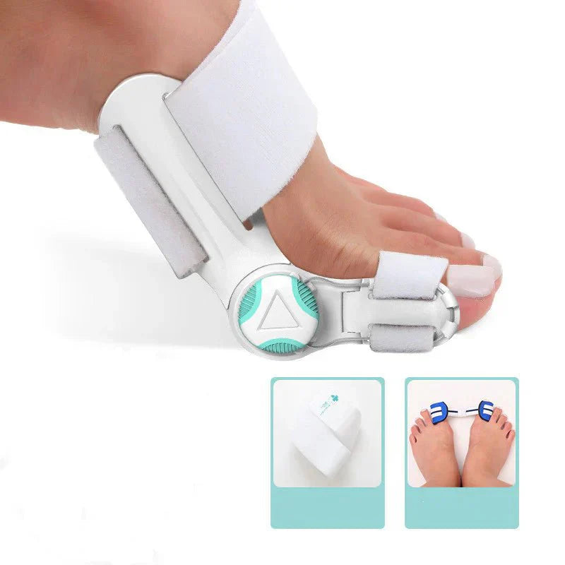 ToeAlign™ – Teencorrector voor Hallux Valgus & Pijnlijke Tenen [1+1 Gratis]