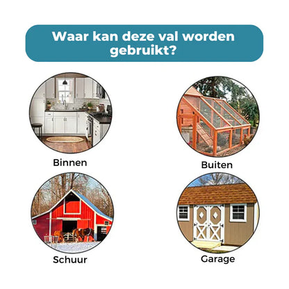 50% Korting | SafeCatch™ – Herbruikbare muizenval voor zacht vangen [Laatste dag korting]