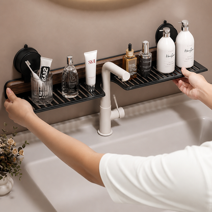 BathShelf – Meer opbergruimte in de badkamer zonder boren | 50% korting