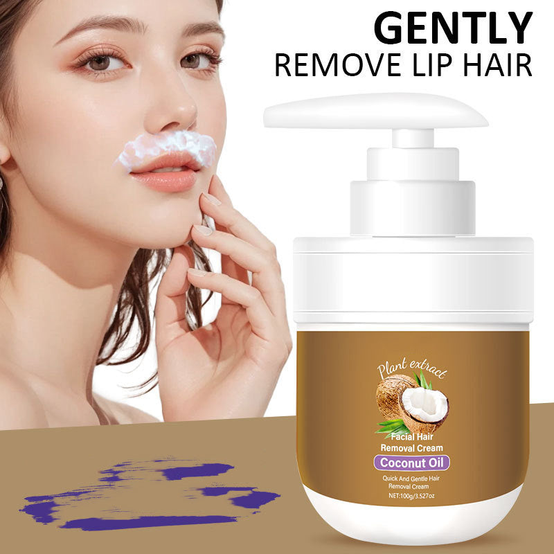 SmoothSilk™ Gezichtsonthaarcrème – Zachte Ontharing voor Gevoelige Huid