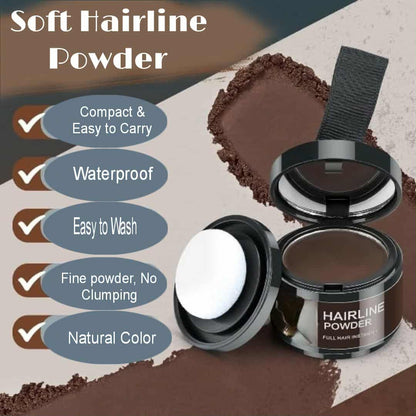 LineLock™ – Haarlijn Puder voor Volle & Gedefinieerde Haarlijnen