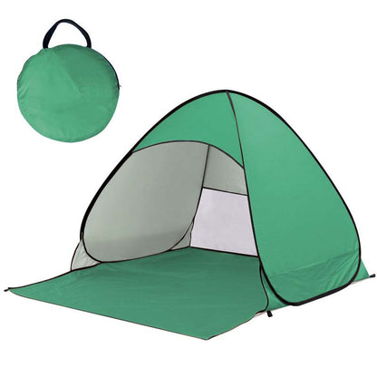 BeachCover™ Pop-Up Strandtent – 98% UV-bescherming voor het hele gezin