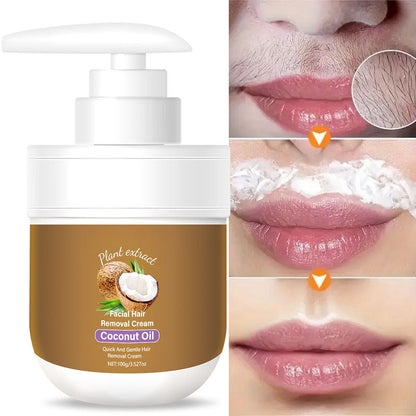 SmoothSilk™ Gezichtsonthaarcrème – Zachte Ontharing voor Gevoelige Huid