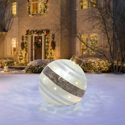 XMasGlobe™ – Grote opblaasbare kerstbal voor feestelijke decoratie [50% Korting]