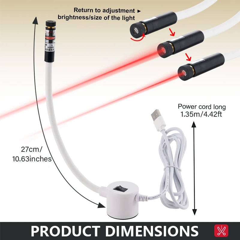 LaserSew™ – Magnetisch laserlicht voor naaimachine voor nauwkeurig naaien & quilten [50% Korting]