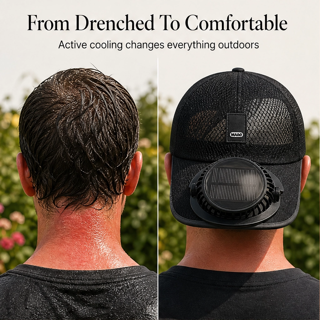 BreezeGuard – Handsfree koel blijven & UV-bescherming genieten | 50% korting