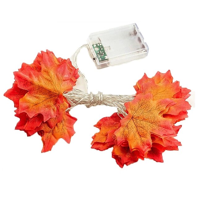 AutumnLed™ – Warmwit licht, werkt op USB & batterijen, perfecte herfstdecoratie voor binnen & buiten [50% Korting]