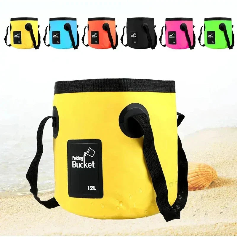 FoldBucket – De opvouwbare wateremmer voor thuis en onderweg [50% korting]