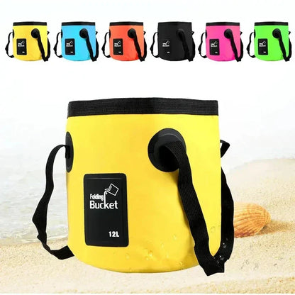 FoldBucket – De opvouwbare wateremmer voor thuis en onderweg [50% korting]