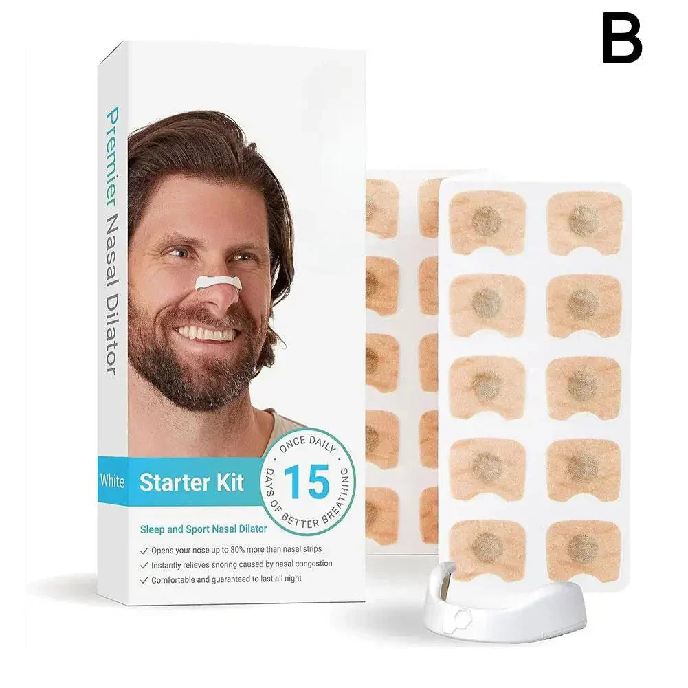 BreezeFlow™ – Magnetische Neushulp voor Beter Ademen & Rustiger Slapen