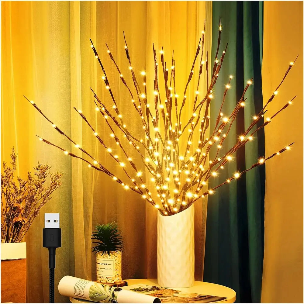 TreeLight™ – LED Takdecoratie Lichtsnoer met 20 Buigzame Takken