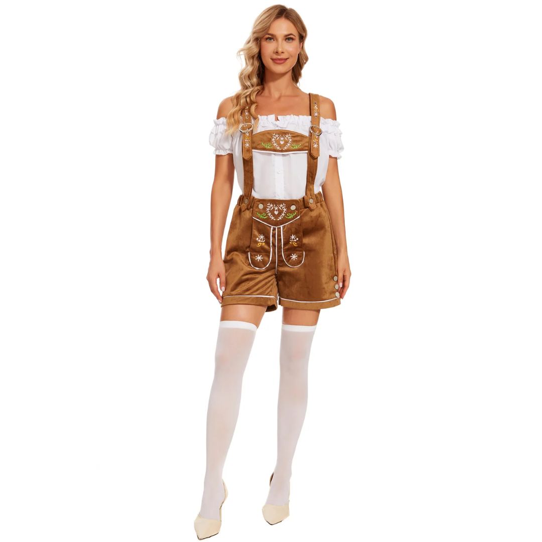 Lederhosen in Beierse klederdrachtstijl – maten M tot XL