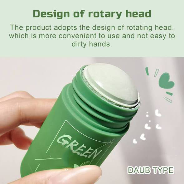 DetoxiPure – Groene Thee Diepe Reinigingsmasker Stick voor Stralende Poriën [1+1 Gratis]