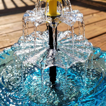AquaBloom – Hangende Solarfontein voor Tuin & Balkon | Vogelbad