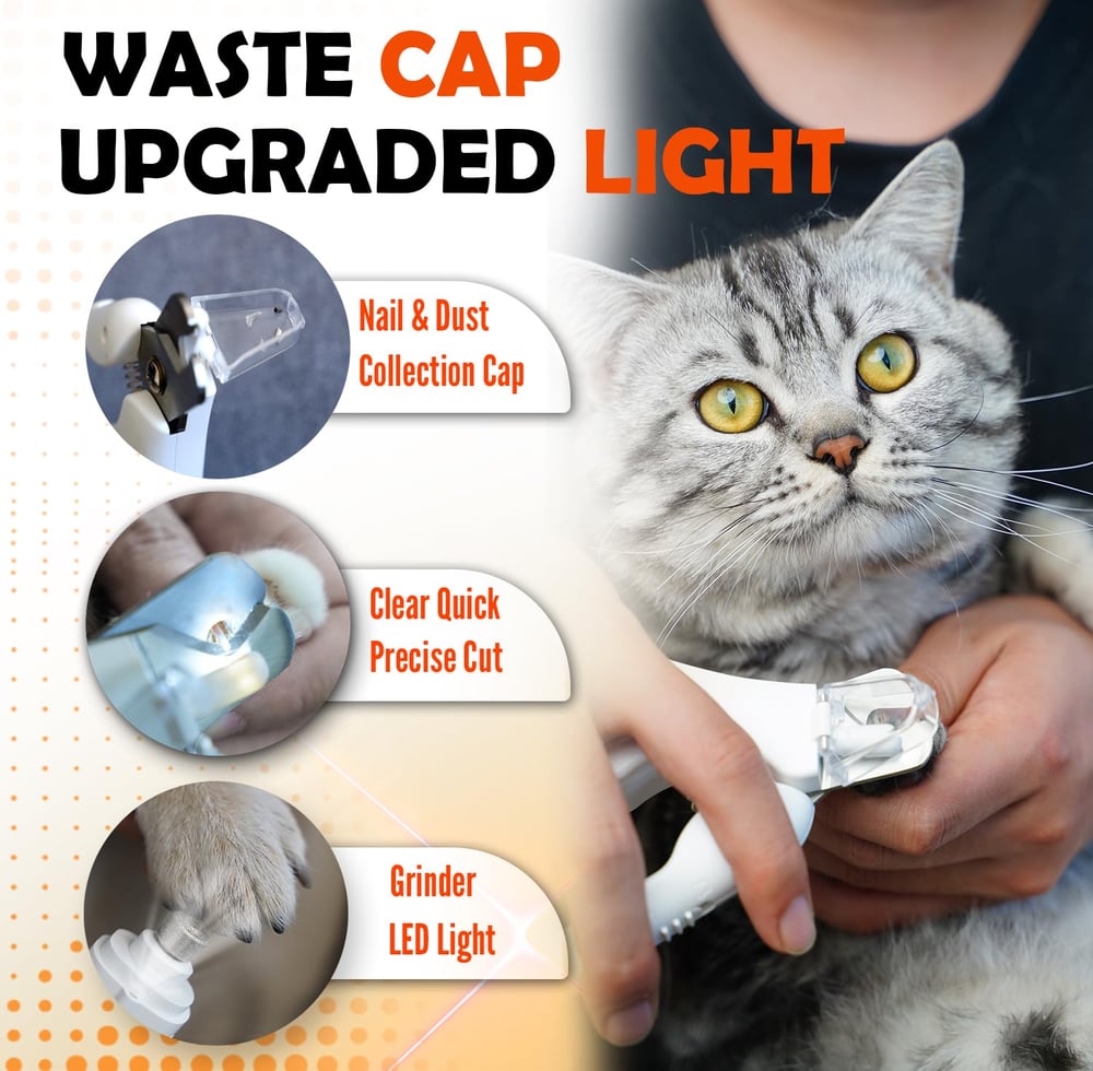 PetNail™ – Professionele Nagelslijper voor Honden & Katten | Veilig & Stil
