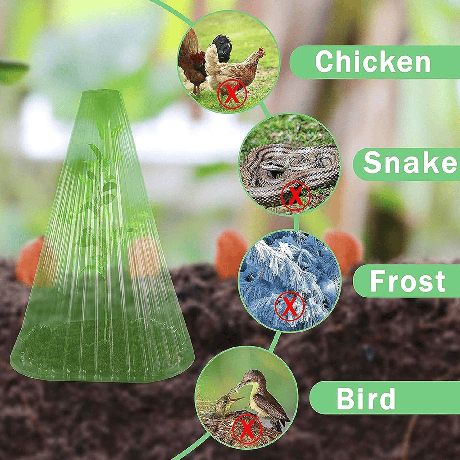 PlantSheild™ - Tuinkas planthoezen [5 + 5 Gratis]