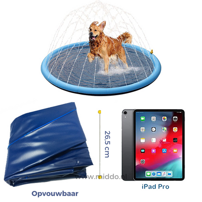 SplashZone™ – Waterspeelmat voor Kinderen & Huisdieren | Tuinplezier
