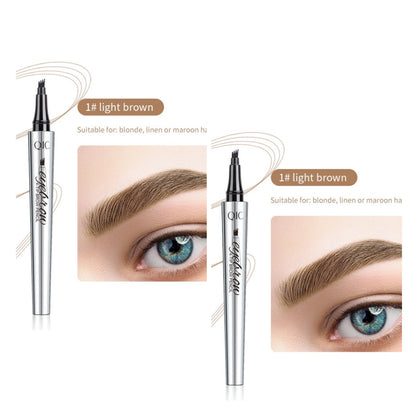 3DMicroblading™ Waterdicht Wenkbrauwpotlood – Natuurlijke Wenkbrauwen [1+1 Gratis]