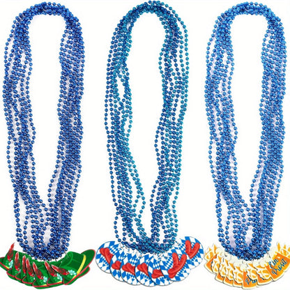 Oktoberfest Halskettingset met Beierse hangers – 21 stuks