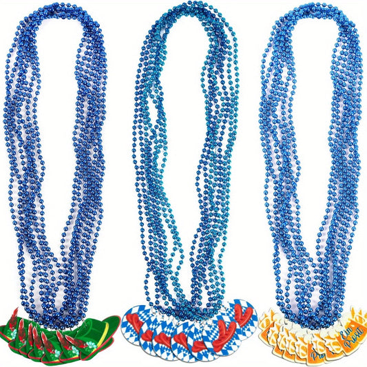 Oktoberfest Halskettingset met Beierse hangers – 21 stuks