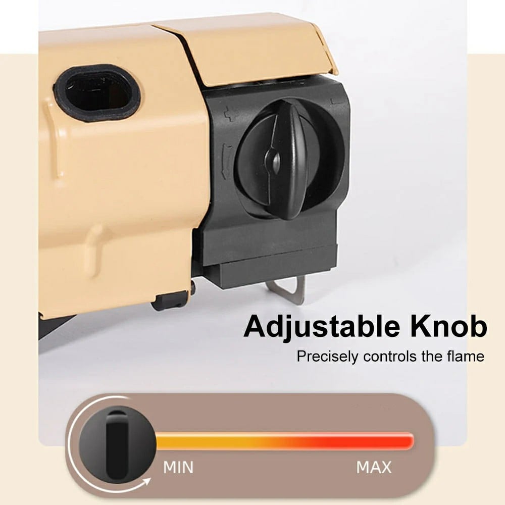 FlameFold™ – Compacte, opvouwbare spider-gasbrander voor kampeeravonturen [50% Korting]