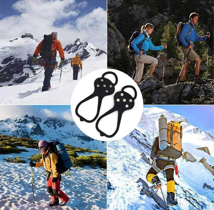 ShoeArmor™ Antislip Schoenspikes – Veilig Lopen op Ijs & Sneeuw