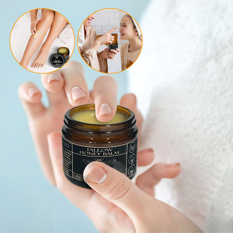 NaturBalance™ – Gezichtscrème met rundertalg, bijenwas & honing voor soepele huid [1 + 1 Gratis]