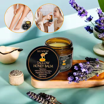 NaturBalance™ – Gezichtscrème met rundertalg, bijenwas & honing voor soepele huid [1 + 1 Gratis]