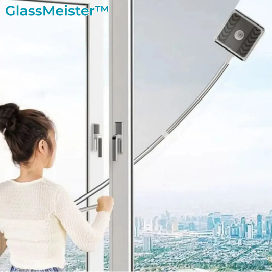 GlassMeister™ – Reinigt glasoppervlakken moeiteloos, zelfs op moeilijk bereikbare plaatsen [50% korting]