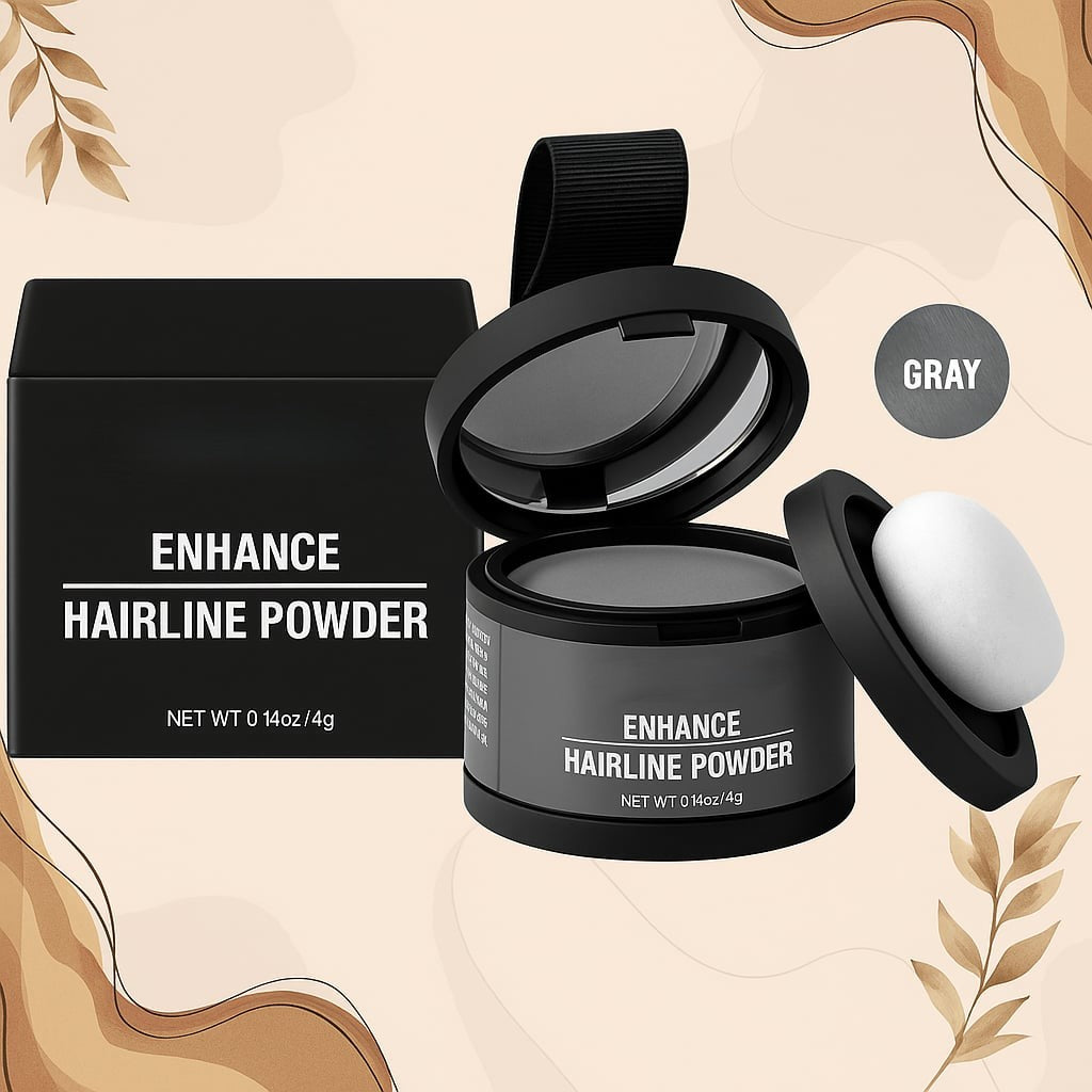 LineLock™ – Haarlijn Puder voor Volle & Gedefinieerde Haarlijnen