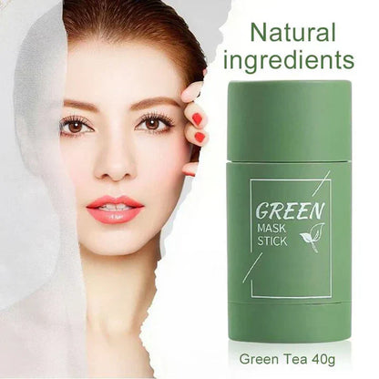 DermaTea™ – Groene Thee Masker Stick voor Diepe Poriënreiniging [1+1 Gratis]