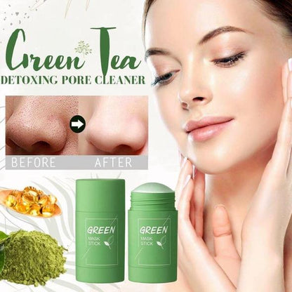 DermaTea™ – Groene Thee Masker Stick voor Diepe Poriënreiniging [1+1 Gratis]