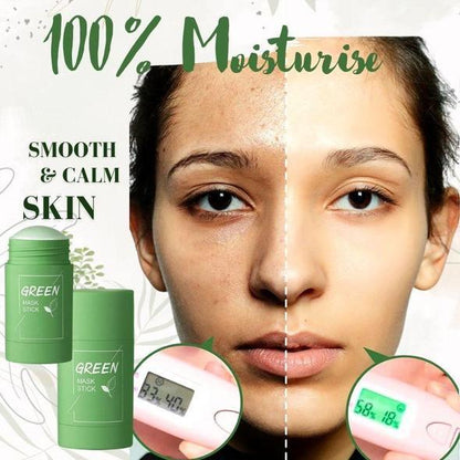 DermaTea™ – Groene Thee Masker Stick voor Diepe Poriënreiniging [1+1 Gratis]