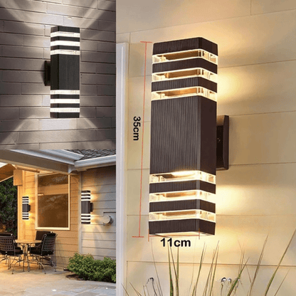 LED Buitenwandlamp met Up & Down Effect – IP65 waterdicht