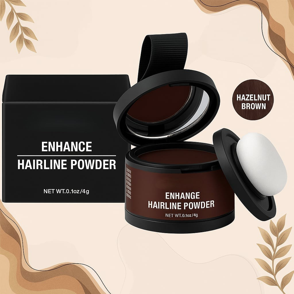 LineLock™ – Haarlijn Puder voor Volle & Gedefinieerde Haarlijnen